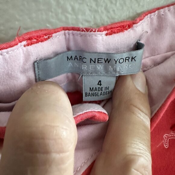 Andrew‎ Marc Women's Burmuda Pink Shorts  Size 4, shorts, pink shorts, bermuda - Picture 3 of 7